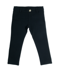 CREW BASICS PONTE SLIM PANTS