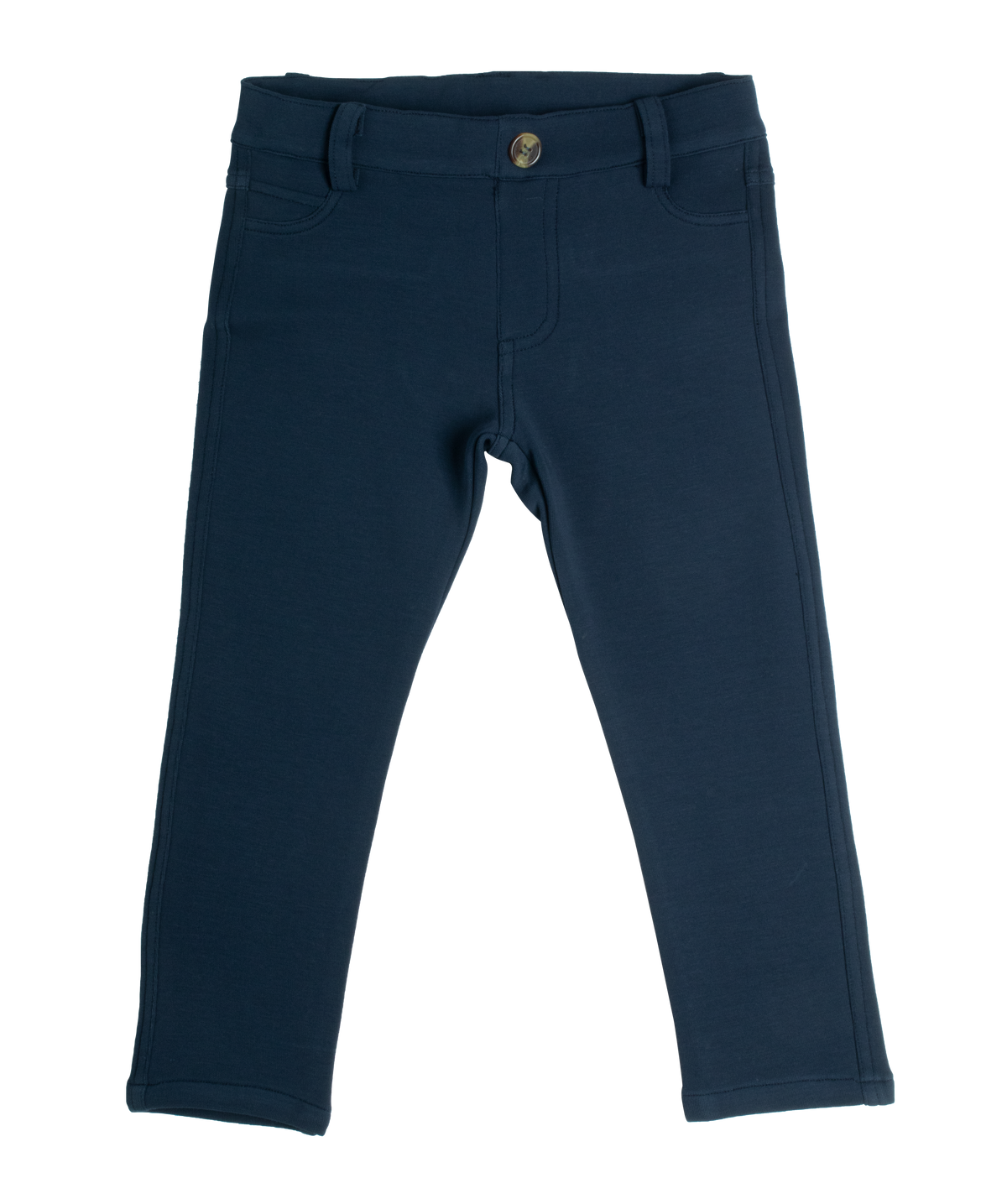 CREW BASICS PONTE SLIM PANTS