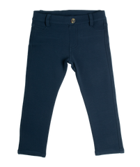 CREW BASICS PONTE SLIM PANTS