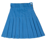 CREW BASICS WAISTED PLEATED SKIRT