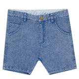 CREW BASICS JEAN WASH FLEX SHORTS