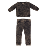 CREW KIDS 2PC ACID WASH BABY SET