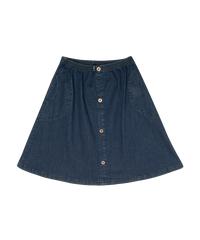 CREW KIDS LOUISE BUTTON DOWN SKIRT