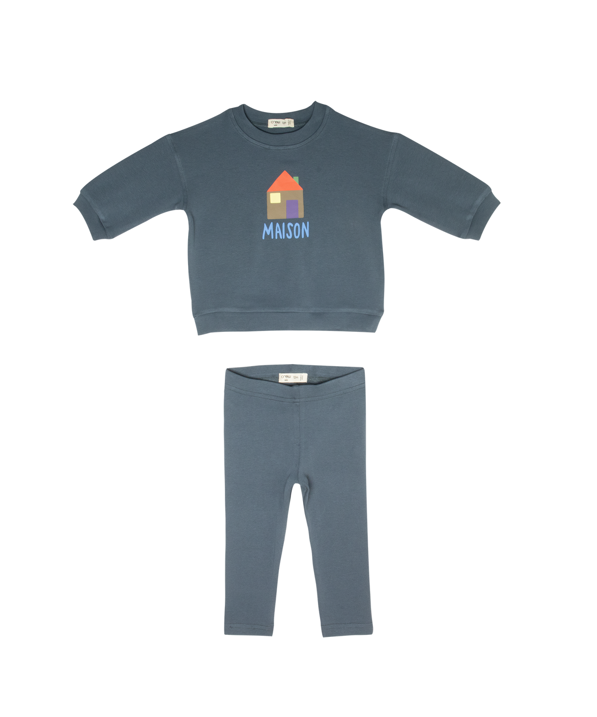 CREW MINI 2PC LIZZI HOUSE GRAPHIC LEGGING SET