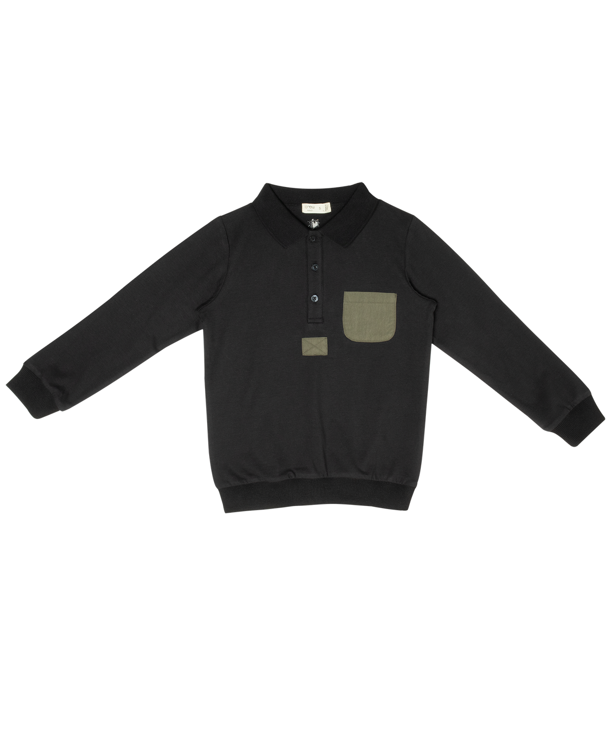 CREW BASICS HENRY POCKET POLO