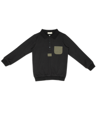 CREW BASICS HENRY POCKET POLO