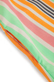 WOLF & RITA AMALIA RAINBOW STRIPED DRESS