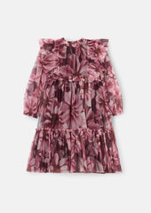 ANGEL & ROCKET ESTELLA FLORAL MESH DRESS