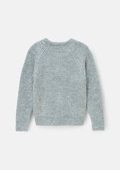 ANGEL & ROCKET RUMI EMBELISHED FLOWER SWEATER