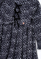 ANGEL & ROCKET SASKIA GODET SPOT DRESS