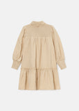 ANGEL & ROCKET RAFFERTY CORDUROY STAR COLLAR DRESS