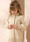 ANGEL & ROCKET RAFFERTY CORDUROY STAR COLLAR DRESS