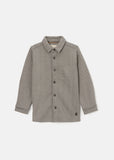 ANGEL & ROCKET HENRY HERRINGBONE TEXTURED SHIRT