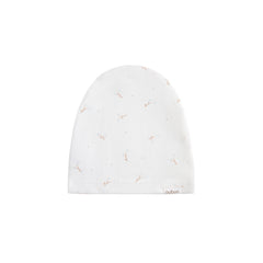 OUBON 2PC FLORAL BUD PRINT FOOTIE + HAT SET