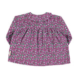 PIUPIUCHICK PETER PAN COLLAR FLORAL BLOUSE