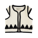 PIUPIUCHICK TRIANGLE PRINT VEST