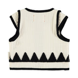 PIUPIUCHICK TRIANGLE PRINT VEST