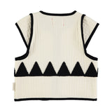 PIUPIUCHICK TRIANGLE PRINT VEST