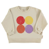 PIUPIUCHICK CIRCLES PRINT SWEATSHIRT