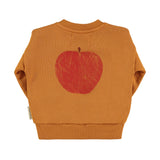 PIUPIUCHICK "JIMMY APPLES FARM" PRINT SWEATSHIRT