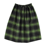 PIUPIUCHICK FLANNEL CHECKED SKIRT