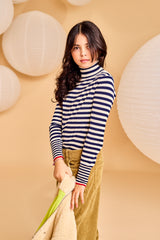 AO 76 VICKY STRIPE TURTLENECK