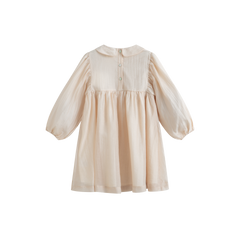 CERA UNA VOLTA PETRA SMOCKED DRESS
