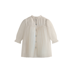 CERA UNA VOLTA MARTINA PLEATED TULLE BABY DRESS