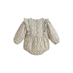 CERA UNA VOLTA NINA PRINTED TWILL ROMPER