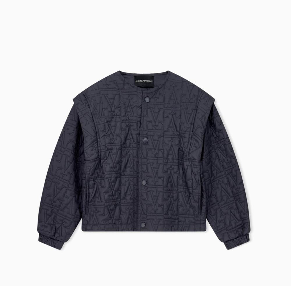 EMPORIO ARMANI EA QUILTED JACKET WITH REMOVEABLE SLEEVE