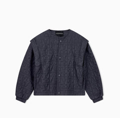 EMPORIO ARMANI EA QUILTED JACKET WITH REMOVEABLE SLEEVE