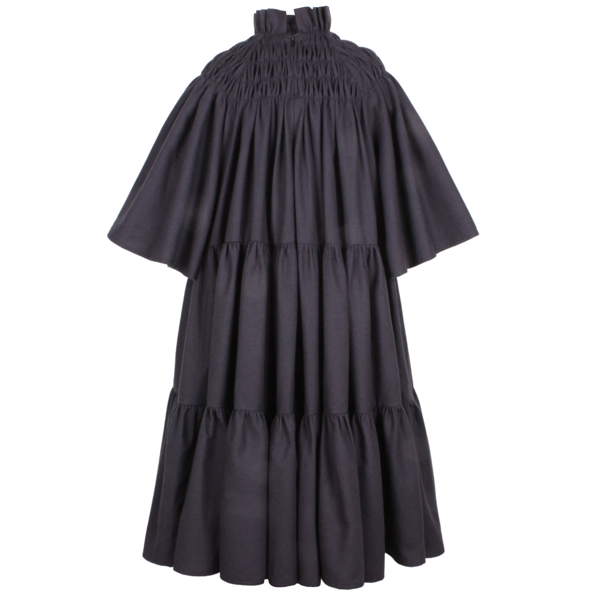 JESSIE AND JAMES ANGEL SMOCKED TIERED FLOWY DRESS