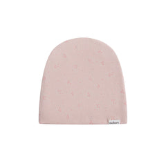 OUBON 2PC FLORAL PRINT FOOTIE WITH BONNET SET