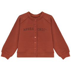 CALLA LILI SWEAT BUTTON UP CARDIGAN