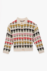 BONTON FLOWER MALIGNE CARDIGAN