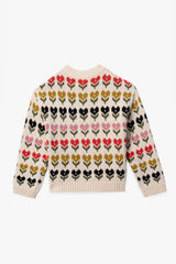 BONTON FLOWER MALIGNE CARDIGAN