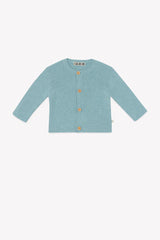 BONTON 2PC VINTAGE KNIT CARDIGAN AND PANT SET