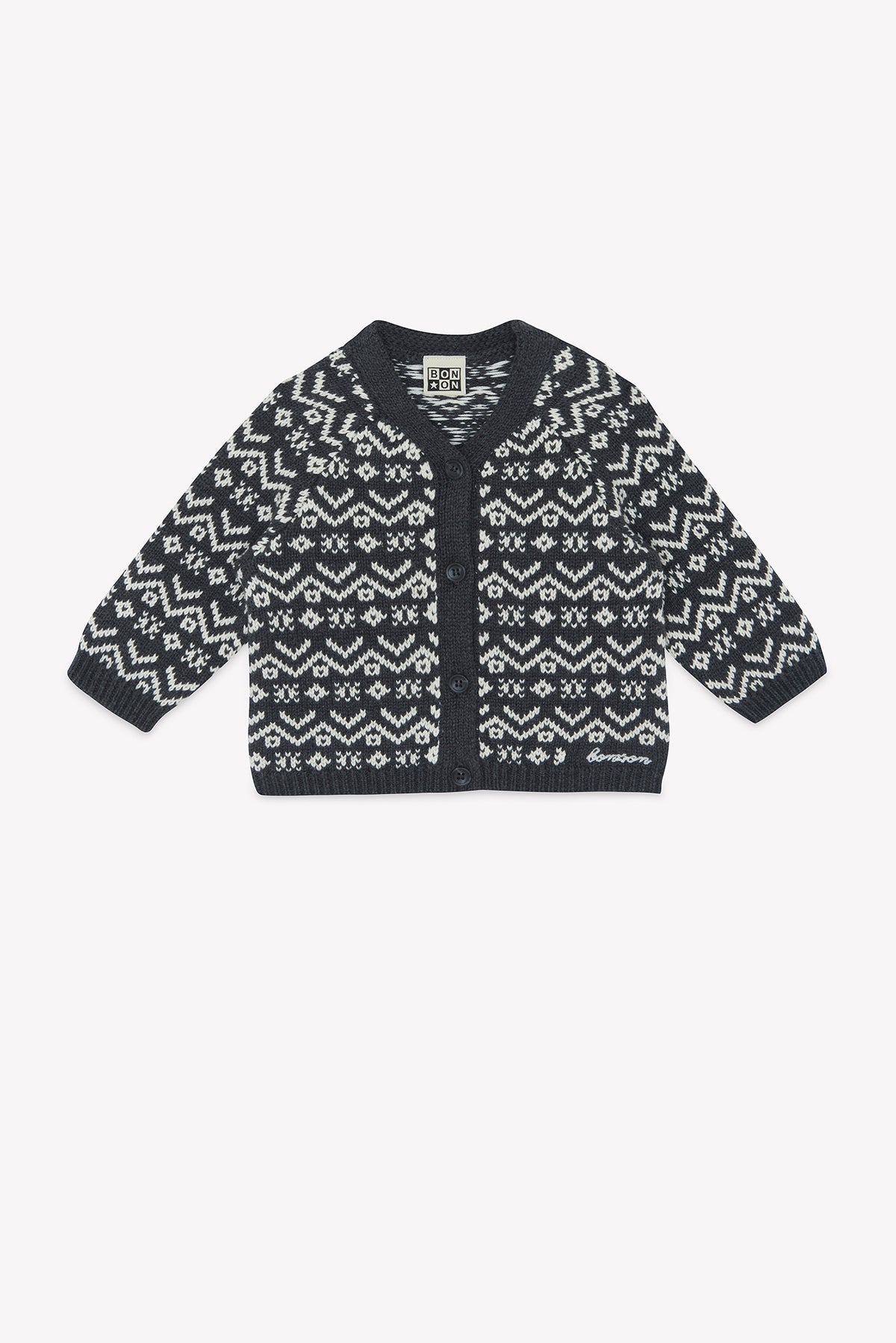 BONTON MOZZA BUTTON DOWN CARDIGAN