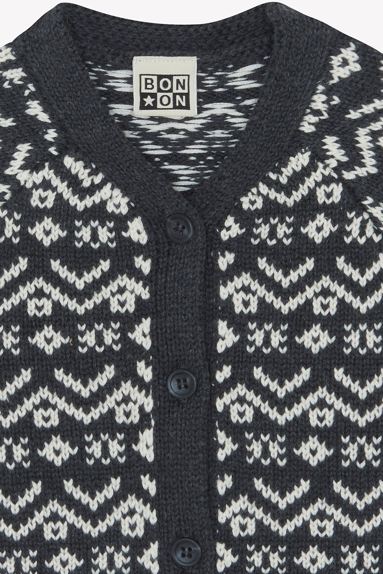 BONTON MOZZA BUTTON DOWN CARDIGAN