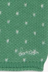 BONTON FLOWER DETAIL SWEATER