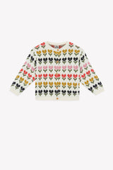 BONTON FLOWER MALIGNE CARDIGAN