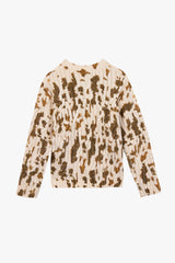 BONTON MISTY COW SWEATER