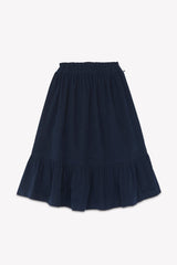 BONTON RUFFLE BOTTOM SKIRT