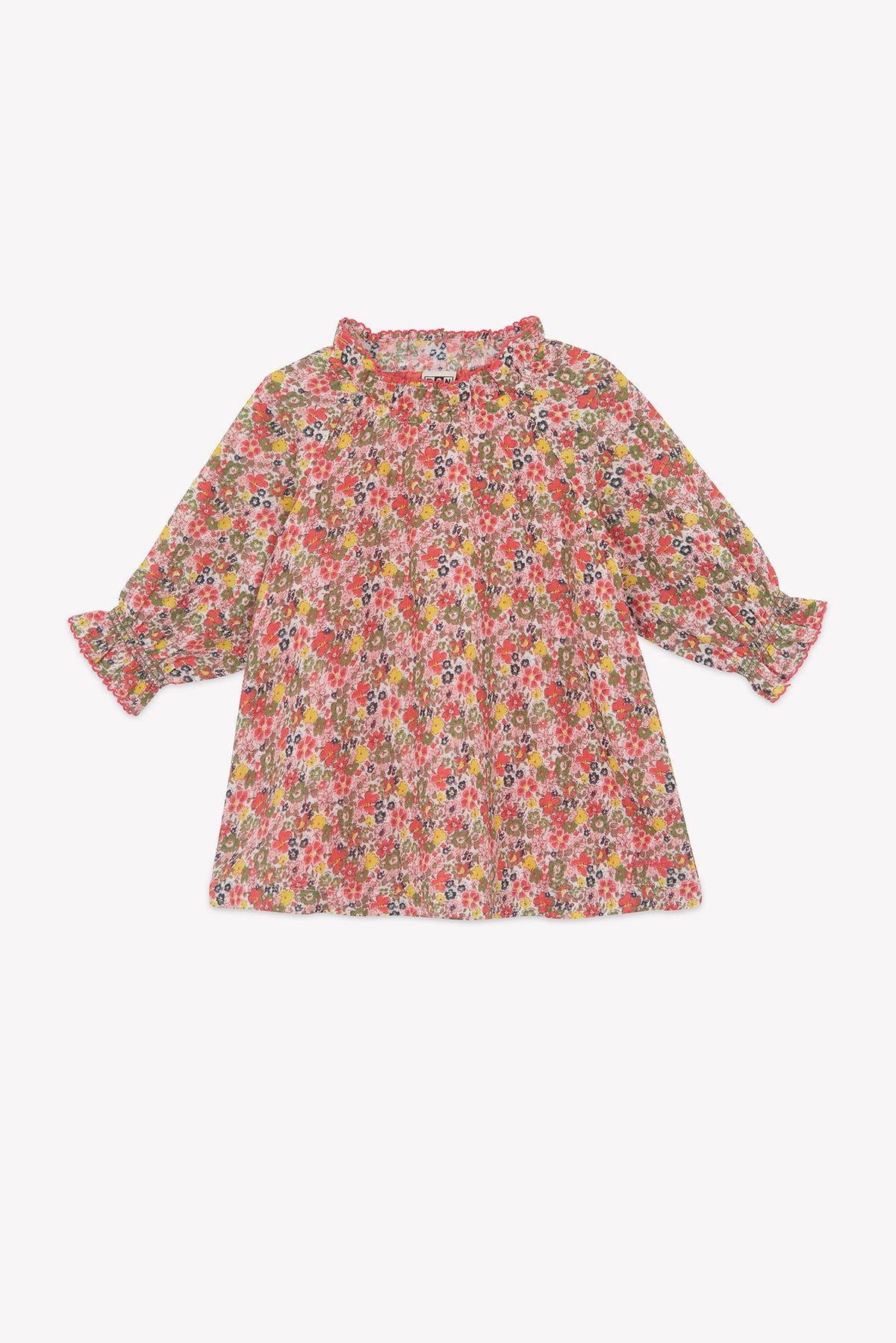 BONTON FLORAL MALA DRESS