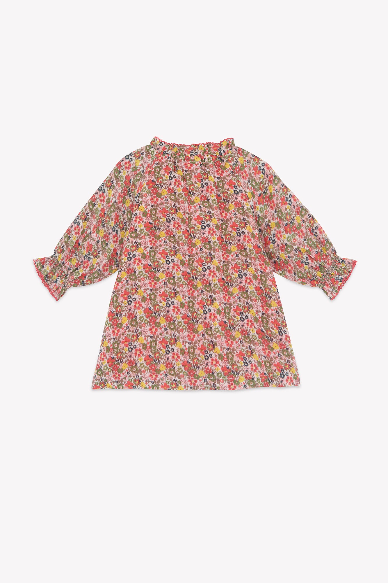 BONTON FLORAL MALA DRESS