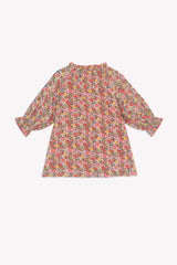 BONTON FLORAL MALA DRESS