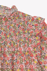 BONTON FLORAL SMOCKED DRESS