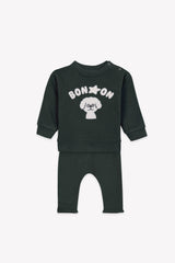 BONTON 2PC LOGO POODLE SWEAT SET