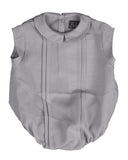 BELATI COLLARED ROMPER WITH TRIM DETAIL