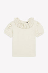 BONTON NIRIS LACE COLLAR TOP